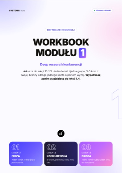 Workbook modułu 1, PDF